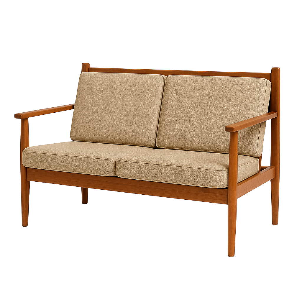 Dune Teak Double Seater